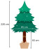 Deimantinė eglė ant kamieno Springos CT0112 220 cm