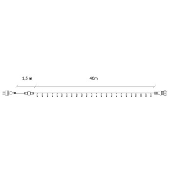 Kalėdinės girliandos Springos CL0529, FLASH 500 LED