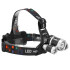 Įkraunamas LED prožektorius Springos CS0059 su T6 CREE LED juodas