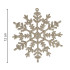 Kalėdinės snaigių dekoracijos, 3 vnt., Springos CA0754, 12 cm