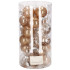 Kalėdiniai burbulai Springos, 30 vnt., 6cm, CA0884