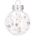 Kalėdiniai burbulai Springos, 30 vnt., 6cm, CA0884