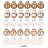 Kalėdiniai burbulai Springos, 30 vnt., 6cm, CA0884