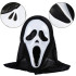 Helovino kaukė su gobtuvu „Scream“, Springos HA5232