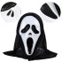 Helovino kaukė su gobtuvu „Scream“, Springos HA5232