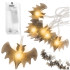 Helovino šviesos dekoracija „Šikšnosparnis“, 10 LED lempučių, Springos CL4062