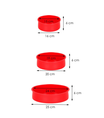 Silikoninė kepimo forma Springos KI0106