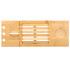 Bambusinis vonios padėklas Springos HA1023, 50–93 × 19 × 4,5 cm