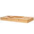Bambusinis vonios padėklas Springos HA1023, 50–93 × 19 × 4,5 cm
