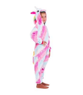 Kigurumi pižama mergaitėms – vienaragis Springos HA5072, 130–140 cm