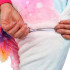 Kigurumi pižama mergaitėms – vienaragis Springos HA5072, 130–140 cm