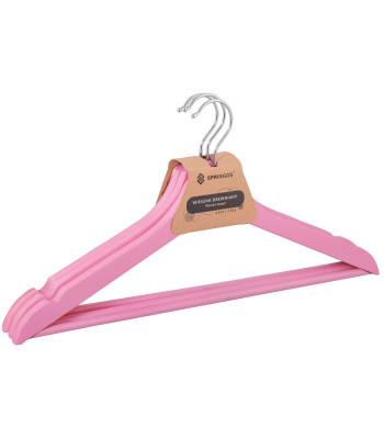 Medinės drabužių pakabos, 3 vnt., Springos HG0006