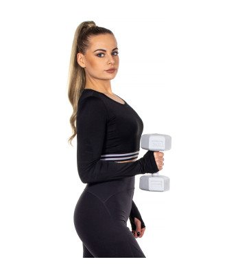Heksagoniniai hanteliai, FA1034, 2 x 3 kg