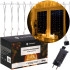 Dekoratyvinis apšvietimas, 400 LED, Springos CL0097