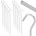 Palapinės kuoliukai Springos PT023, 10 vnt., 31 cm, Ø 4 mm, 35 mm