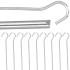 Palapinės kuoliukai Springos PT023, 10 vnt., 31 cm, Ø 4 mm, 35 mm