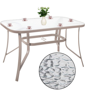 Sodo stalas Springos GF0075, 120 x 70 x 70 cm