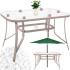 Sodo stalas Springos GF0075, 120 x 70 x 70 cm