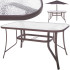 Sodo stalas, rudas, Springos GF0076, 120 x 70 cm
