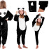 Kigurumi pižama mergaitėms „Panda“, Springos HA5069, 125–140 cm
