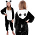Kigurumi pižama mergaitėms „Panda“, Springos HA5069, 125–140 cm