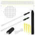 Badmintono tinklas, Springos KG0010, 300 × 155 cm