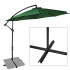 Didelis sulankstomas sodo skėtis Springos GU0028 300 cm