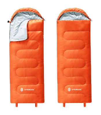 Oranžinis miegmaišis Springos CS0120