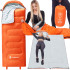 Oranžinis miegmaišis Springos CS0120
