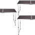 Turistinis stalas su kėdėmis Springos CS0073, 120 x 60 cm