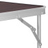 Turistinis stalas su kėdėmis Springos CS0073, 120 x 60 cm