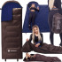 Turistinis miegmaišis su gobtuvu 2in1 Springos CS0121, 220 × 80 cm