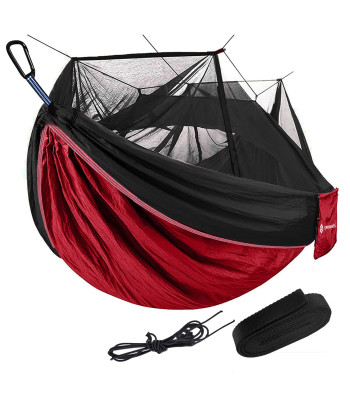 Hamakas su tinkleliu nuo uodų Springos GA0025, 200 x 140 cm