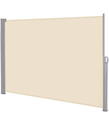 Šoninė markizė Springos AW0005, šviesiai smėlio spalvos, 350x180 cm
