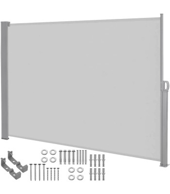 Šoninė markizė, šviesiai pilka – Springos AW0003, 300 x 160 cm