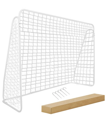 Futbolo vartai, balti, Springos SG0008, 210 × 150 cm