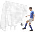 Futbolo vartai, balti, Springos SG0008, 210 × 150 cm