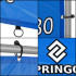 Futbolo vartai Springos SG0010, 240 x 170 cm