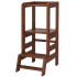 Virtuvės pagalbininko platforma vaikams Springos KCH01 BROWN 90 cm