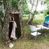 Pop-up persirengimo palapinė Springos PT027, 120 x 120 x 190 cm