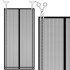 Magnetinis tinklelis nuo uodų durims Springos HA7472, 100 x 220 cm