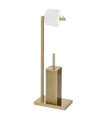 Tualetinio popieriaus ir tualeto šepečio stovas, Springos TB0021, 67 cm