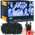 Kalėdinė girlianda, mėlyna, 500 LED, Springos CL0537