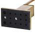Tualetinio popieriaus ir tualeto šepečio stovas, Springos TB0021, 67 cm