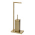 Tualetinio popieriaus ir tualeto šepečio stovas, Springos TB0021, 67 cm