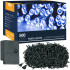 Kalėdinė girlianda, mėlyna, 500 LED, Springos CL0537