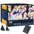 Kalėdinė girlianda, 300 LED, įvairiaspalvė, 21,5 m, Springos CL0338