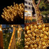 Kalėdinės eglutės lemputės, 200 LED, šiltai baltos – Springos CL0204, 15,5 m