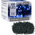 Kalėdinės LED lemputės, mėlynos, Springos CL4087, 500 LED, 25 m