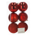 Kalėdinių eglutės papuošimų rinkinys Springos CA0090, 6 vnt., 10 cm